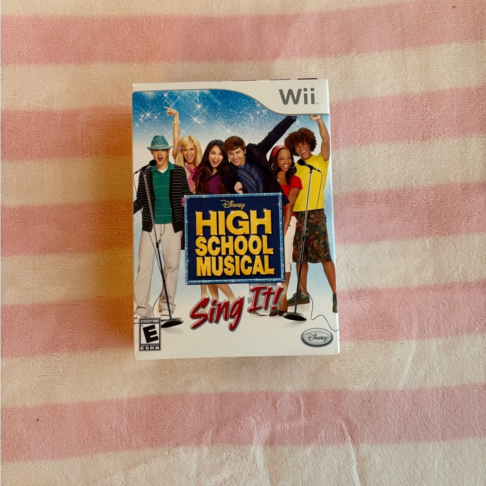 High School Musical Sing It Wii